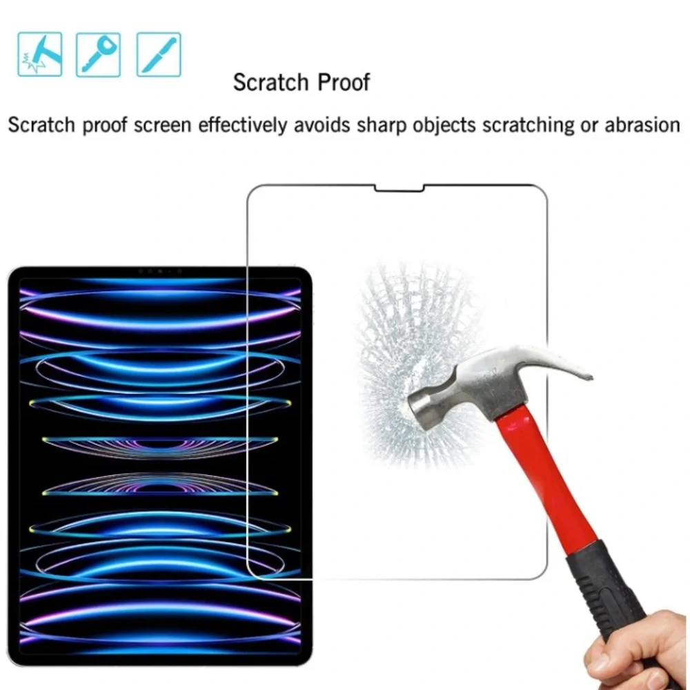 LK Glass Screen Protector 2-Pack for iPad Pro 12.9